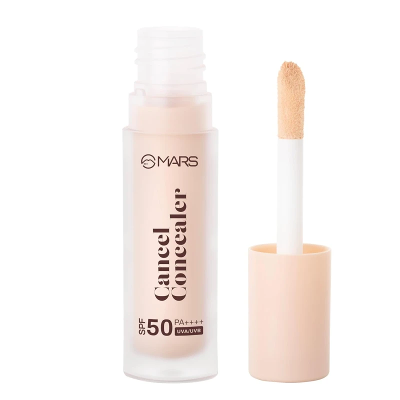 MARS SPF50 PA++++ Cancel Concealer with Radiant Natural Finish (6.0 ml) (01-IVORY VEIL) | Lightweight | Medium to High Coverage | Long-Lasting & Multi-Purpose | Crease Resistant thumbnail 2